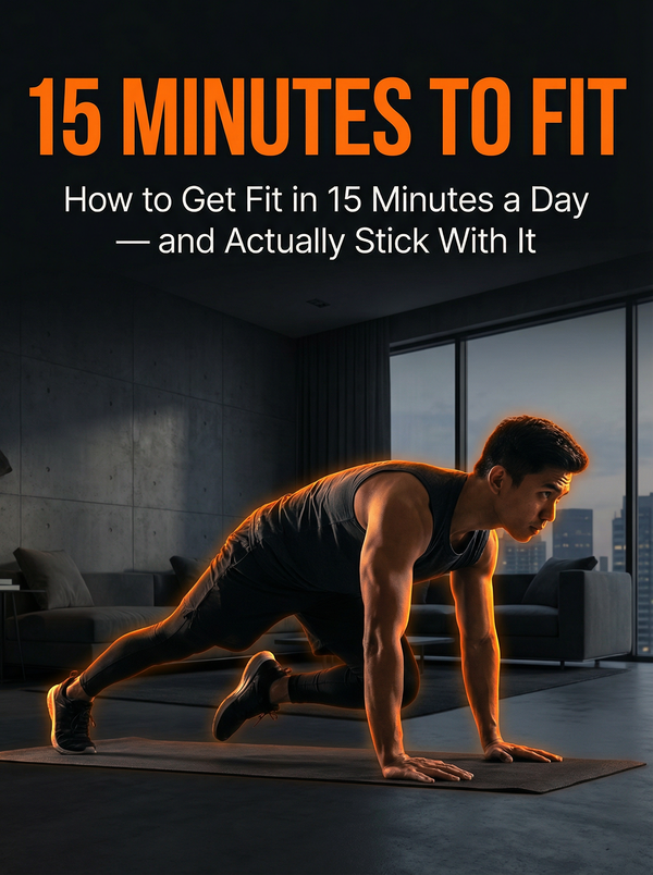 HOW TO GET FIT IN 15 MINUTES AND ACTUALLY STICK WITH IT
